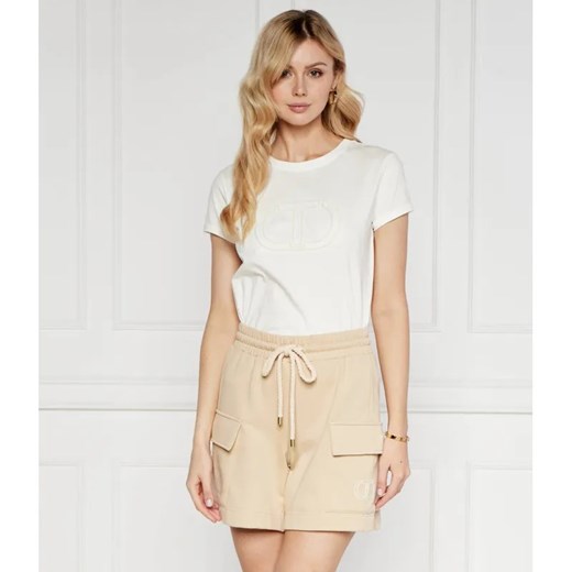 TWINSET T-shirt | Regular Fit ze sklepu Gomez Fashion Store w kategorii Bluzki damskie - zdjęcie 184354191