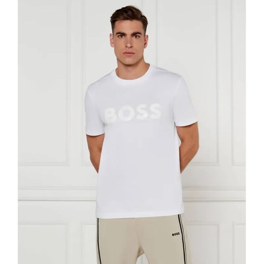 BOSS GREEN T-shirt Mirror | Regular Fit ze sklepu Gomez Fashion Store w kategorii T-shirty męskie - zdjęcie 184354193