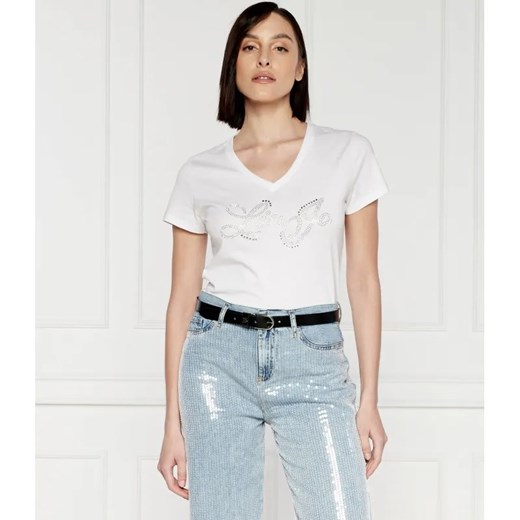 Liu Jo T-shirt | Regular Fit ze sklepu Gomez Fashion Store w kategorii Bluzki damskie - zdjęcie 184354204