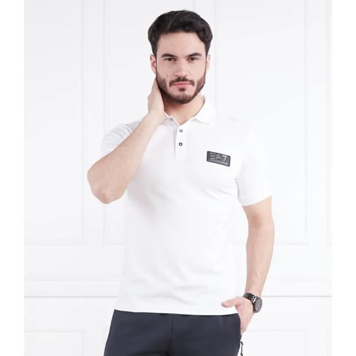 EA7 Polo | Regular Fit ze sklepu Gomez Fashion Store w kategorii T-shirty męskie - zdjęcie 184354253