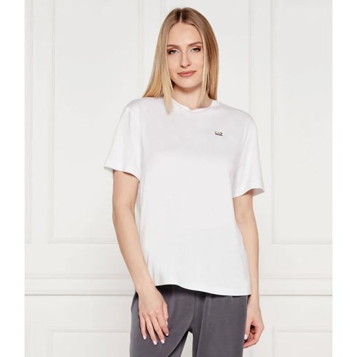 EA7 T-shirt | Loose fit ze sklepu Gomez Fashion Store w kategorii Bluzki damskie - zdjęcie 184354290