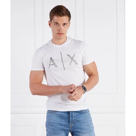 Armani Exchange T-shirt | Slim Fit ze sklepu Gomez Fashion Store w kategorii T-shirty męskie - zdjęcie 184354332