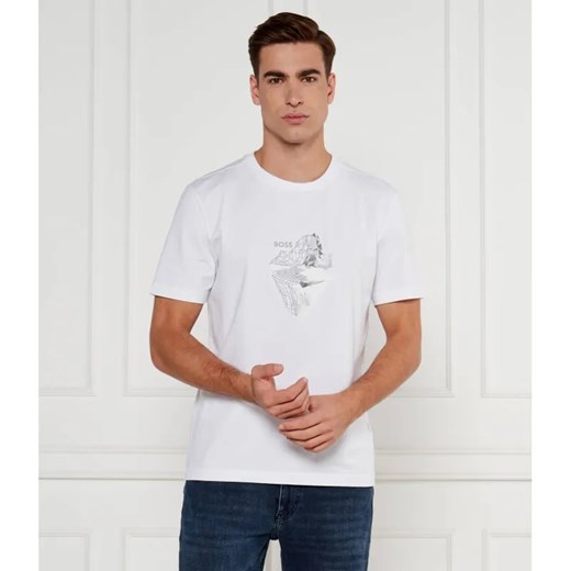 BOSS GREEN T-shirt | Regular Fit ze sklepu Gomez Fashion Store w kategorii T-shirty męskie - zdjęcie 184354392