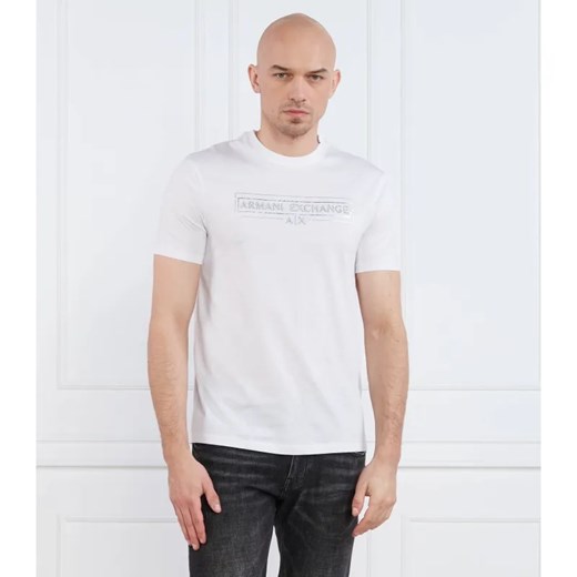 Armani Exchange T-shirt | Regular Fit ze sklepu Gomez Fashion Store w kategorii T-shirty męskie - zdjęcie 184354420