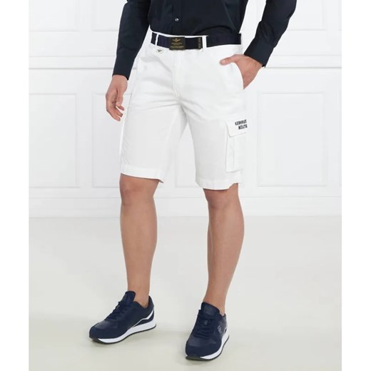 Aeronautica Militare Szorty | Regular Fit ze sklepu Gomez Fashion Store w kategorii Spodenki męskie - zdjęcie 184354423