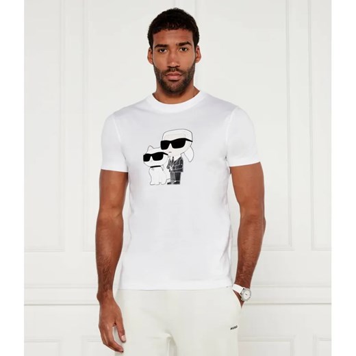 Karl Lagerfeld T-shirt | Regular Fit ze sklepu Gomez Fashion Store w kategorii T-shirty męskie - zdjęcie 184354432