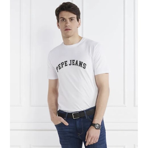 Pepe Jeans London T-shirt CLEMENT | Regular Fit ze sklepu Gomez Fashion Store w kategorii T-shirty męskie - zdjęcie 184354460