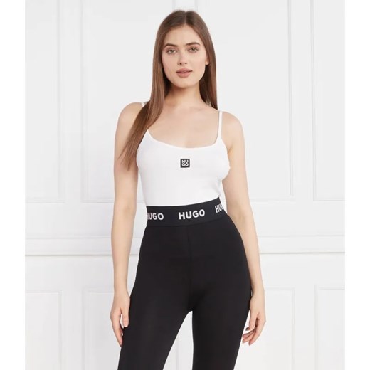 Hugo Bodywear Top VEST RIB | Regular Fit ze sklepu Gomez Fashion Store w kategorii Bluzki damskie - zdjęcie 184354473