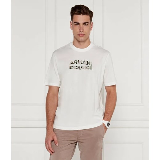 Armani Exchange T-shirt | Regular Fit ze sklepu Gomez Fashion Store w kategorii T-shirty męskie - zdjęcie 184354480