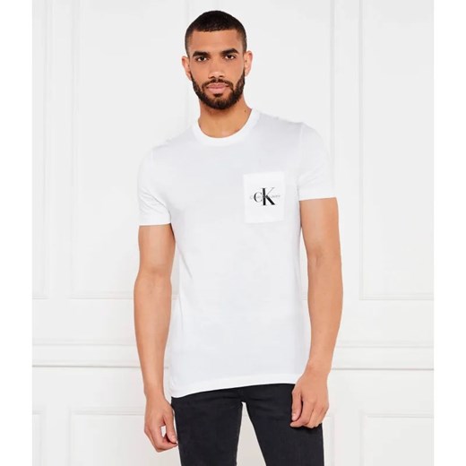 Calvin Klein Jeans T-shirt | Slim Fit ze sklepu Gomez Fashion Store w kategorii T-shirty męskie - zdjęcie 184354502