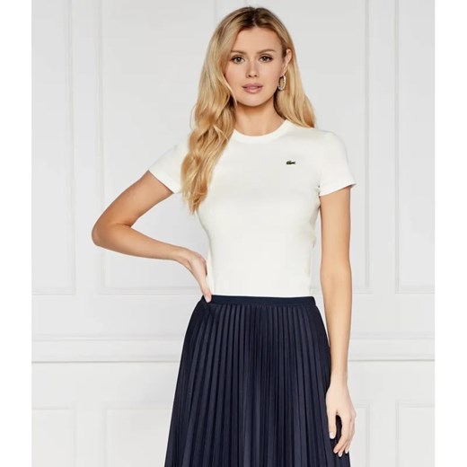 Lacoste T-shirt | Slim Fit ze sklepu Gomez Fashion Store w kategorii Bluzki damskie - zdjęcie 184354523