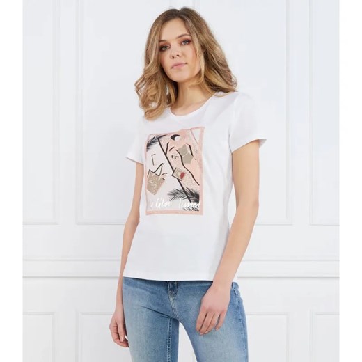 Liu Jo T-shirt | Regular Fit ze sklepu Gomez Fashion Store w kategorii Bluzki damskie - zdjęcie 184354534