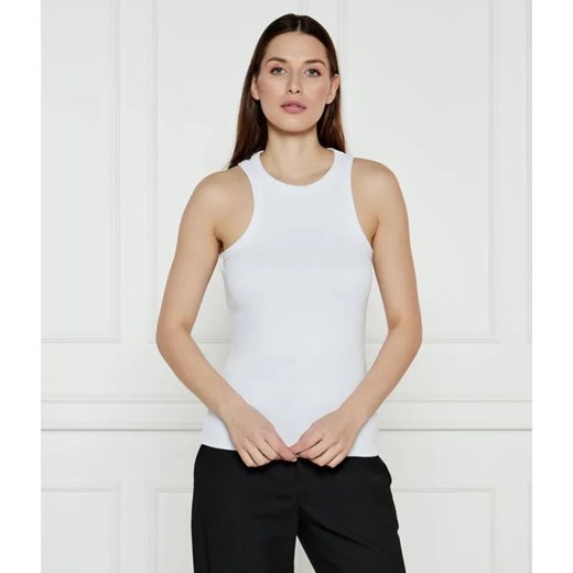 HUGO Top The Plain Tank | Slim Fit ze sklepu Gomez Fashion Store w kategorii Bluzki damskie - zdjęcie 184354542