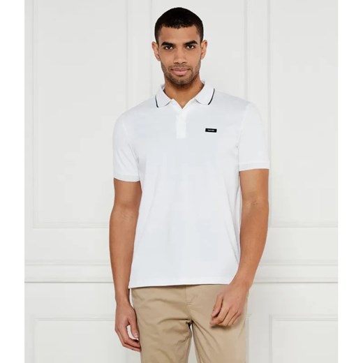 Calvin Klein Polo | Regular Fit | stretch pique ze sklepu Gomez Fashion Store w kategorii T-shirty męskie - zdjęcie 184354553