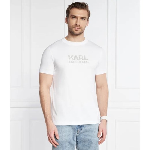 Karl Lagerfeld T-shirt | Regular Fit ze sklepu Gomez Fashion Store w kategorii T-shirty męskie - zdjęcie 184354560