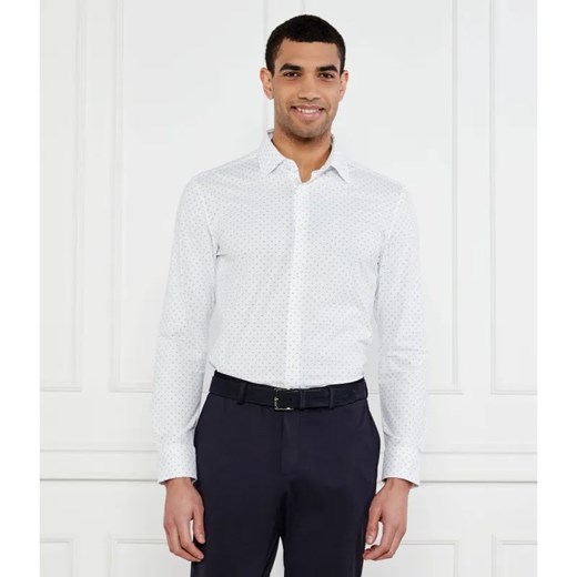 BOSS BLACK Koszula P-HANK-kent-C1-222 | Slim Fit ze sklepu Gomez Fashion Store w kategorii Koszule męskie - zdjęcie 184354580