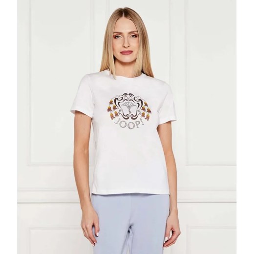Joop! T-shirt Tippy | Slim Fit ze sklepu Gomez Fashion Store w kategorii Bluzki damskie - zdjęcie 184354603