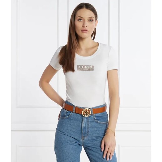 GUESS T-shirt | Slim Fit ze sklepu Gomez Fashion Store w kategorii Bluzki damskie - zdjęcie 184354640