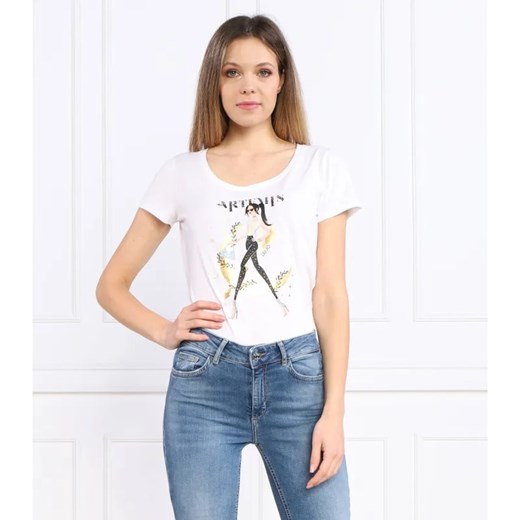 Liu Jo T-shirt | Regular Fit Liu Jo L okazja Gomez Fashion Store