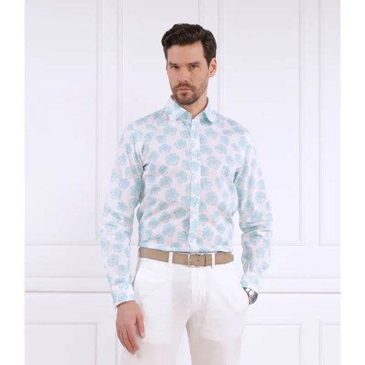 Joop! Jeans Lniana koszula Hanson | Slim Fit ze sklepu Gomez Fashion Store w kategorii Koszule męskie - zdjęcie 184354661