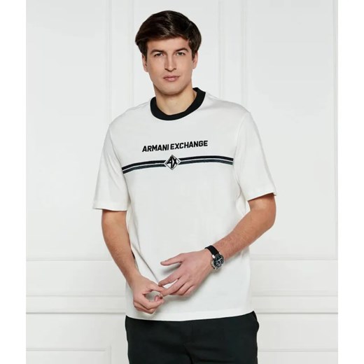 Armani Exchange T-shirt | Regular Fit ze sklepu Gomez Fashion Store w kategorii T-shirty męskie - zdjęcie 184354664