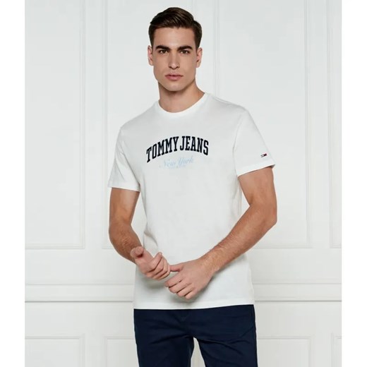 Tommy Jeans T-shirt VARSITY POP | Slim Fit ze sklepu Gomez Fashion Store w kategorii T-shirty męskie - zdjęcie 184354693
