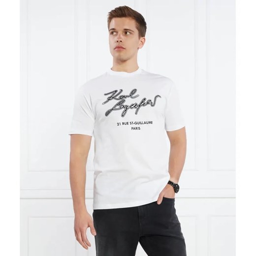 Karl Lagerfeld T-shirt | Regular Fit ze sklepu Gomez Fashion Store w kategorii T-shirty męskie - zdjęcie 184354720