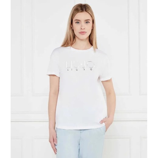 Liu Jo T-shirt | Relaxed fit ze sklepu Gomez Fashion Store w kategorii Bluzki damskie - zdjęcie 184354740