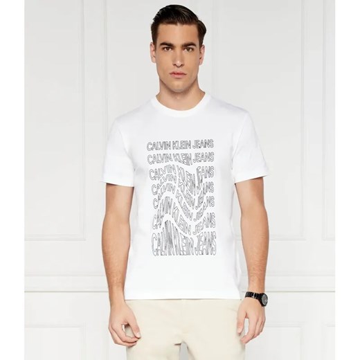 Calvin Klein Jeans T-shirt | Regular Fit ze sklepu Gomez Fashion Store w kategorii T-shirty męskie - zdjęcie 184354742