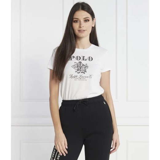 POLO RALPH LAUREN T-shirt | Regular Fit ze sklepu Gomez Fashion Store w kategorii Bluzki damskie - zdjęcie 184354771