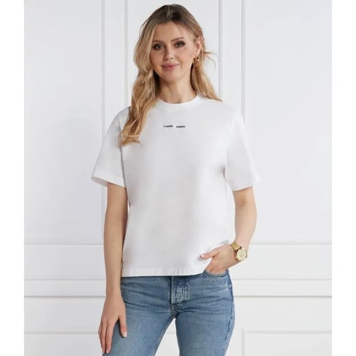 Samsøe Samsøe T-shirt Sadalila | Regular Fit ze sklepu Gomez Fashion Store w kategorii Bluzki damskie - zdjęcie 184354793