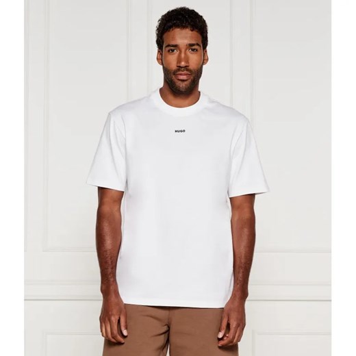HUGO T-shirt Dapolino | Regular Fit ze sklepu Gomez Fashion Store w kategorii T-shirty męskie - zdjęcie 184354803