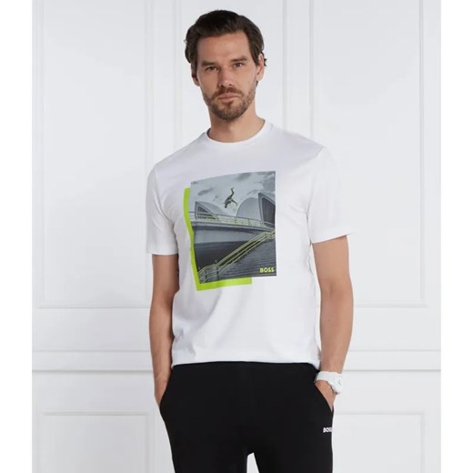 BOSS GREEN T-shirt Tee 10 | Regular Fit ze sklepu Gomez Fashion Store w kategorii T-shirty męskie - zdjęcie 184354824