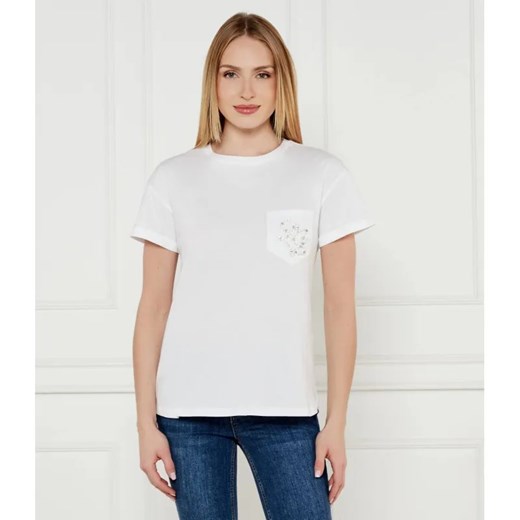 Liu Jo T-shirt | Regular Fit ze sklepu Gomez Fashion Store w kategorii Bluzki damskie - zdjęcie 184354913