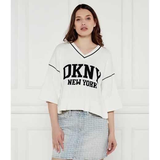 DKNY Sweter | Relaxed fit ze sklepu Gomez Fashion Store w kategorii Swetry damskie - zdjęcie 184354982