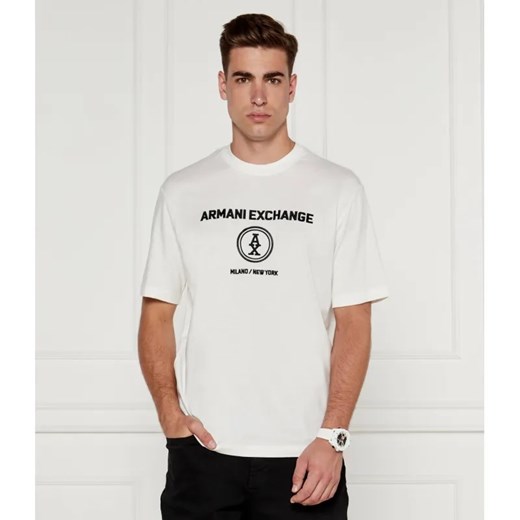 Armani Exchange T-shirt | Regular Fit ze sklepu Gomez Fashion Store w kategorii T-shirty męskie - zdjęcie 184355000