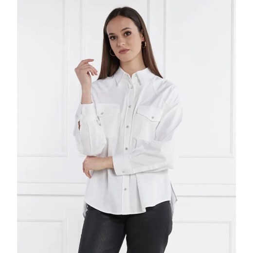 DONDUP - made in Italy Koszula | Oversize fit ze sklepu Gomez Fashion Store w kategorii Koszule damskie - zdjęcie 184355023