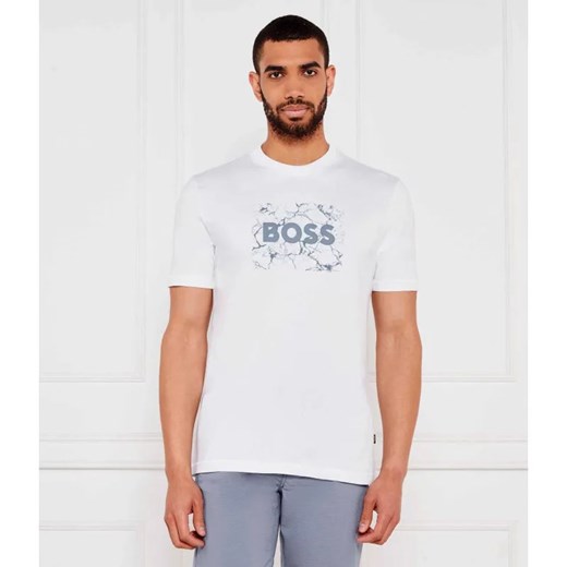 BOSS ORANGE T-shirt Te_logospace | Regular Fit ze sklepu Gomez Fashion Store w kategorii T-shirty męskie - zdjęcie 184355030