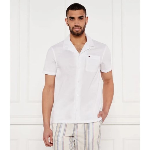 Tommy Jeans Koszula | Regular Fit | z dodatkiem lnu ze sklepu Gomez Fashion Store w kategorii Koszule męskie - zdjęcie 184355050