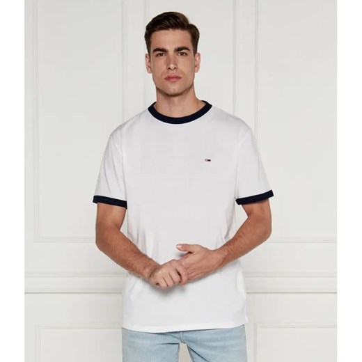 Tommy Jeans T-shirt | Slim Fit Tommy Jeans S promocyjna cena Gomez Fashion Store