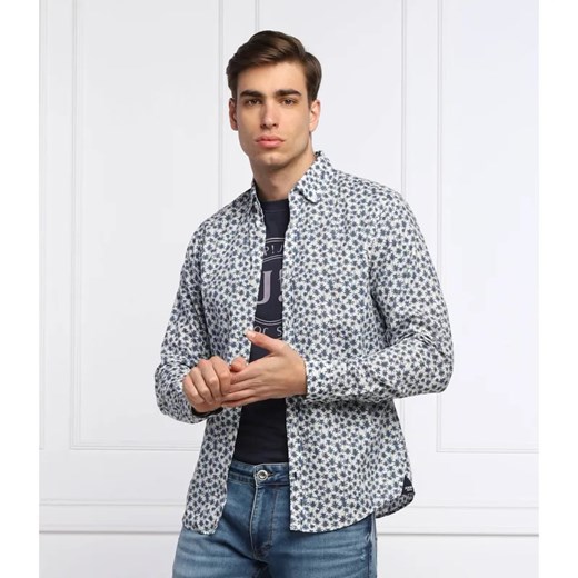 Joop! Jeans Lniana koszula 15 JJSH-19Heli-W | Modern fit ze sklepu Gomez Fashion Store w kategorii Koszule męskie - zdjęcie 184355193