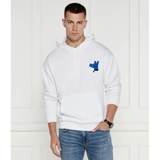 Hugo Blue Bluza Nallico | Regular Fit ze sklepu Gomez Fashion Store w kategorii Bluzy męskie - zdjęcie 184355221