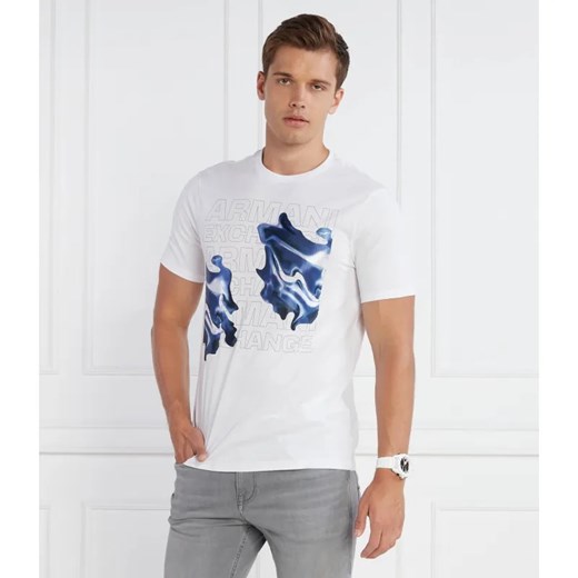 Armani Exchange T-shirt | Regular Fit ze sklepu Gomez Fashion Store w kategorii T-shirty męskie - zdjęcie 184355234
