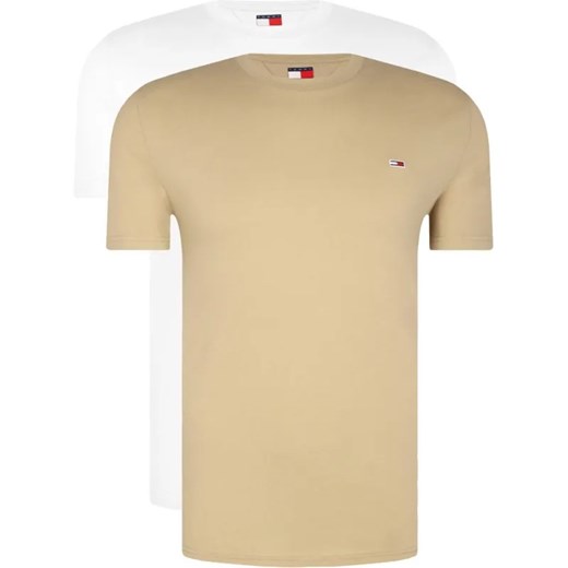 Tommy Jeans T-shirt 2-pack | Slim Fit ze sklepu Gomez Fashion Store w kategorii T-shirty męskie - zdjęcie 184355281