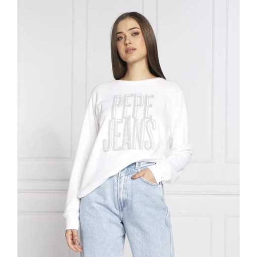 Pepe Jeans London Bluza RUBY | Regular Fit ze sklepu Gomez Fashion Store w kategorii Bluzy damskie - zdjęcie 184355352
