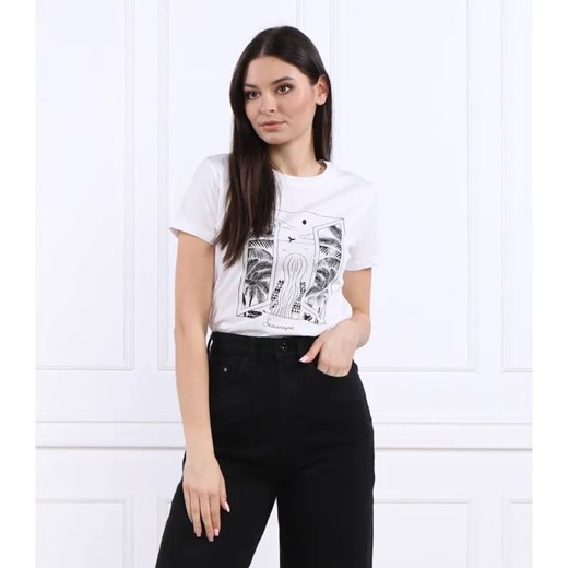 Marella SPORT T-shirt | Regular Fit XL okazyjna cena Gomez Fashion Store