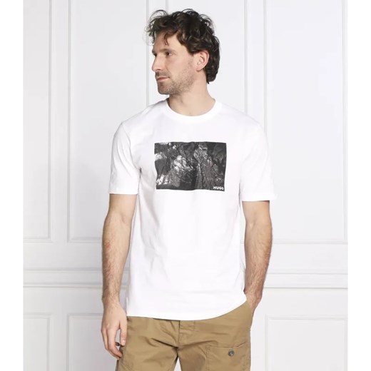 HUGO T-shirt Dalbatross | Regular Fit ze sklepu Gomez Fashion Store w kategorii T-shirty męskie - zdjęcie 184355400