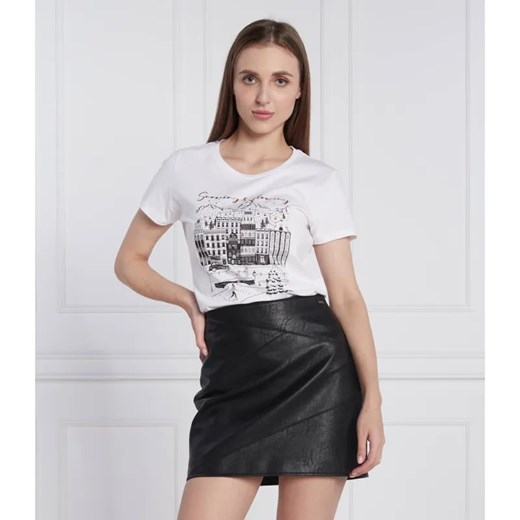 Liu Jo T-shirt | Regular Fit ze sklepu Gomez Fashion Store w kategorii Bluzki damskie - zdjęcie 184355404