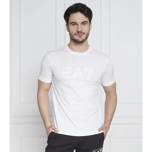 EA7 T-shirt | Regular Fit ze sklepu Gomez Fashion Store w kategorii T-shirty męskie - zdjęcie 184355422