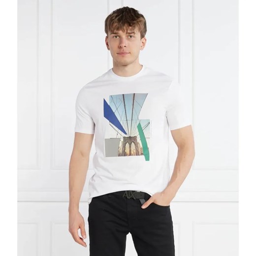 Armani Exchange T-shirt | Regular Fit ze sklepu Gomez Fashion Store w kategorii T-shirty męskie - zdjęcie 184355482
